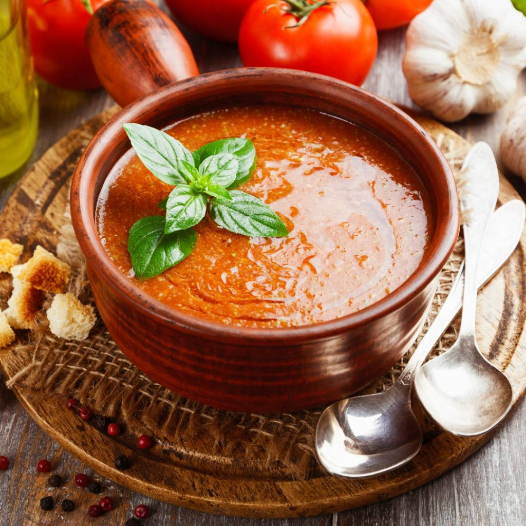 traditional spanish dish from costa del sol the gazpacho